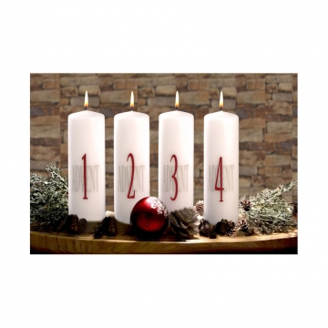 Advent-Kerzen-Set "Modern"