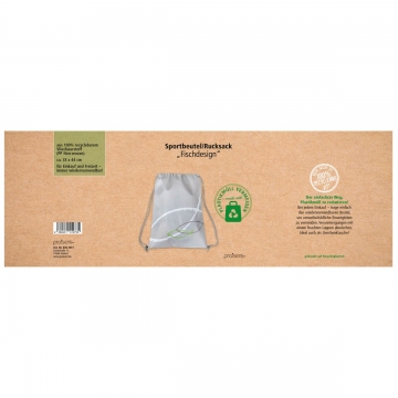 Preview: Sportbeutel "Fischdesign"
