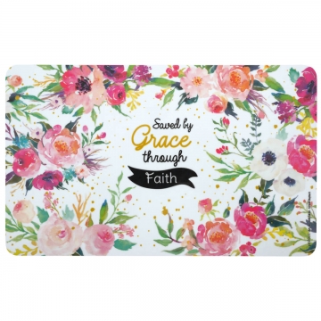 Frühstücksbrettchen "Saved by Grace through Faith"