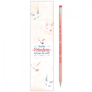 Preview: Bleistift mit Lesezeichen Jahreslosung 2019