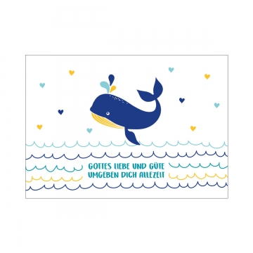Postkarte "Walfisch"