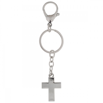 Schlüsselanhänger "Metall- Kreuz"