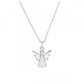 Halskette mit Anhänger Engel