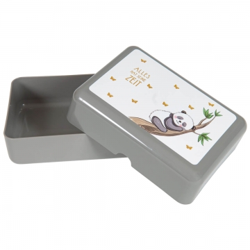 Brotdose Panda "Alles hat seine Zeit"