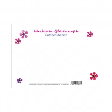 Preview: Postkarte Blumen