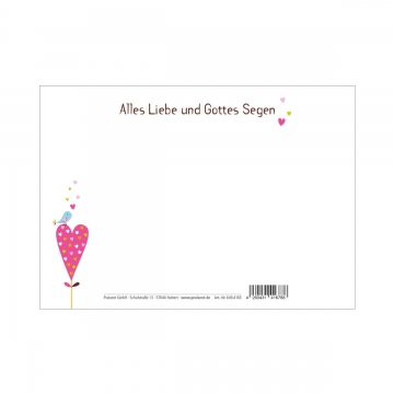 Preview: Postkarte Herzen