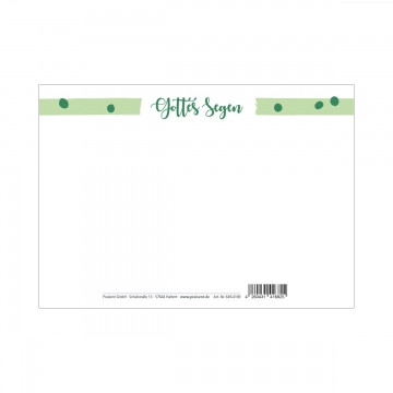 Preview: Postkarte "Der Herr segne und behüte Dich"