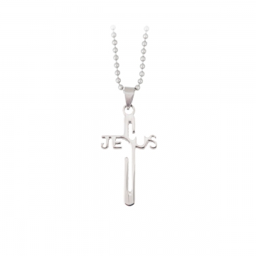 Kugelkette mit Anhänger "Jesus"