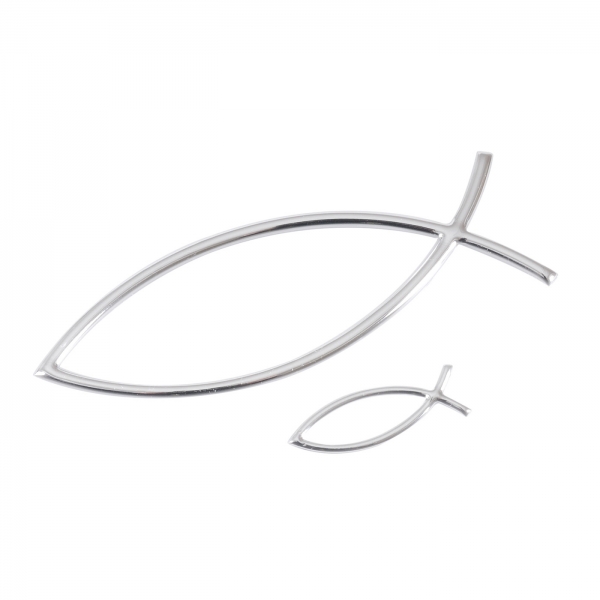 Aufkleber "Doppel-Fisch"