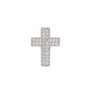 Anhänger "Kreuz" - 34 Zirkonia-Steine