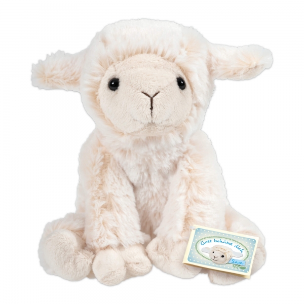 Kuscheltier - Schäfchen Sam "Gott behütet dich"