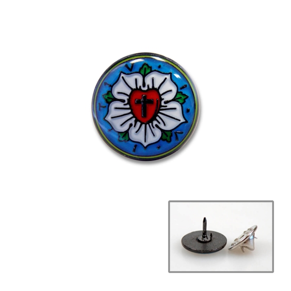 Anstecker "Lutherrose"