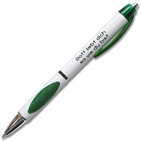 Kugelschreiber "Gott liebt dich so wie du bist"
