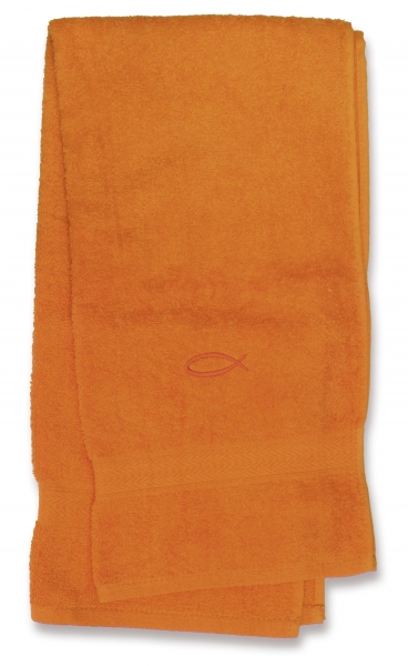 Handtuch "Fisch" - Orange