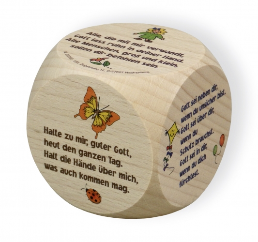 Gebetswürfel "Mutmachgebete"