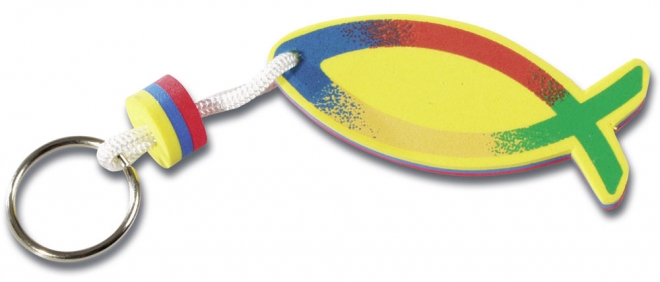 Schlüsselanhänger "Fisch" - Schaumstoff