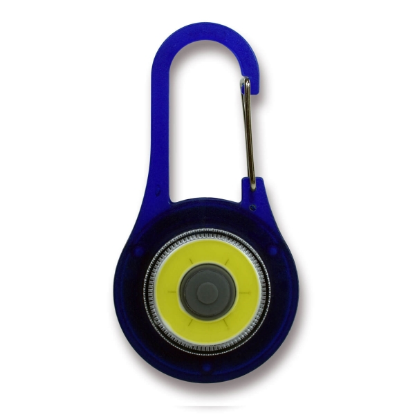 LED-Karabinerhaken "Gott ist Licht auf deinem Weg"