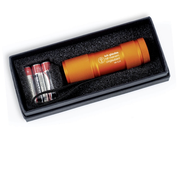 LED-Taschenlampe - Jahreslosung 2020