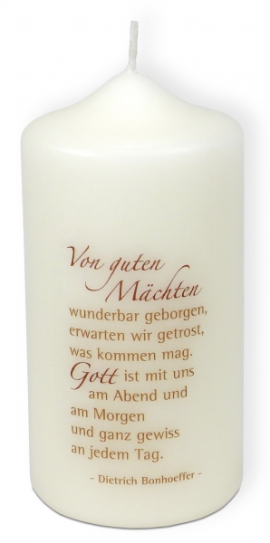 Kerze - Dietrich Bonhoeffer
