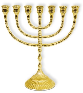 Menorah-Messing/groß
