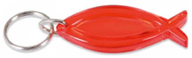 Schlüsselanhänger "Fisch"- Kunststoff