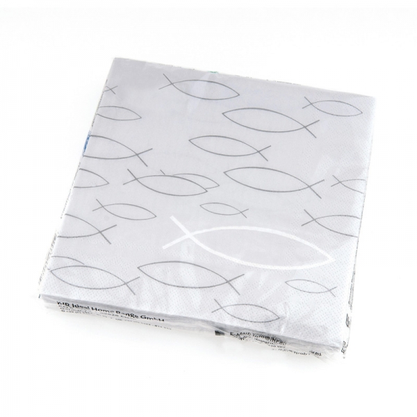 Servietten "Fisch" - 20er Pack