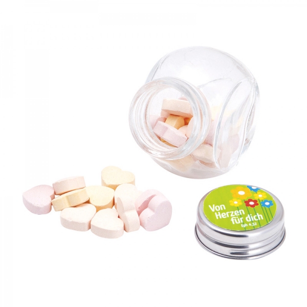 Bonbonglas "Von Herzen für dich"