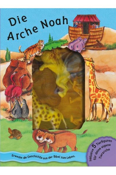 Arche Noah Box - Bilderbuch mit 5 Tieren