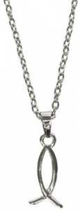 Metallkette "Ichthys-Fisch"