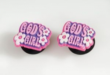 Charms "God`s Girl" - 2er Set
