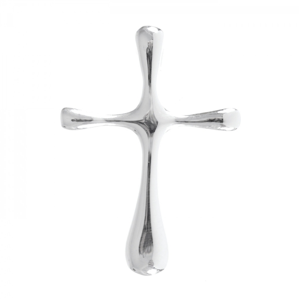 Anhänger "Kreuz" - massiv 925er Sterlingsilber