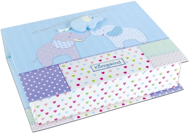 Geschenkset Baby "Königskind" - blau