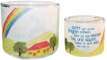 Leuchtglas "Regenbogen"
