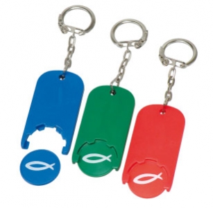 Schlüsselanhänger "Chip" mit Fischsymbol