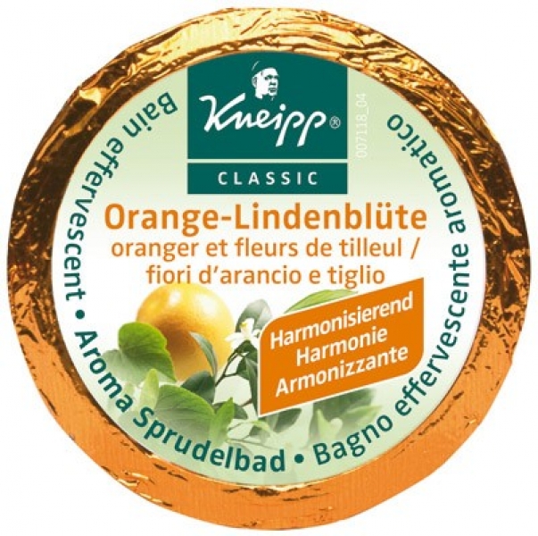 Badetabs "Alles Gute" - Orange-Linde