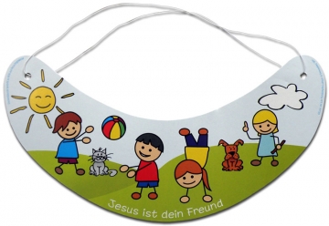 Sonnenblende "Jesus ist dein Freund" (10er Packung)