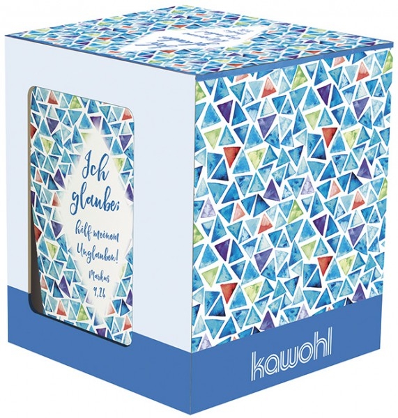 Grafik-Tasse - Jahreslosung 2020 mit Mini-Faltkarte