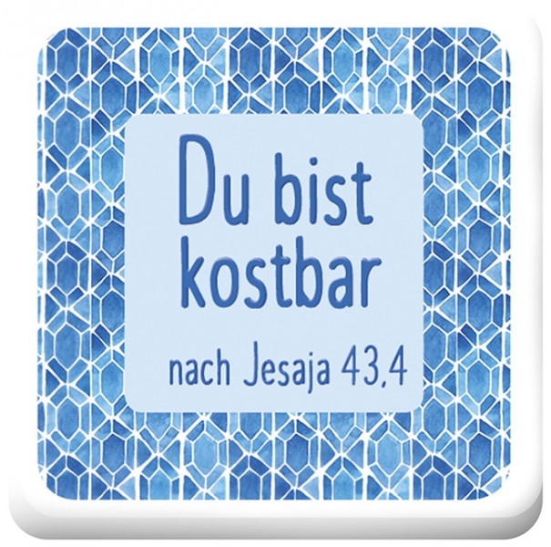 Radiergummi "Du bist kostbar"