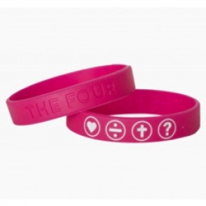 The Four Armband - Magenta 18 cm