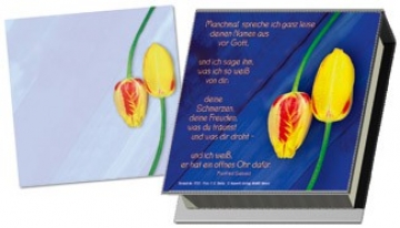 Notizblock "Manchmal spreche ich ganz leise..."