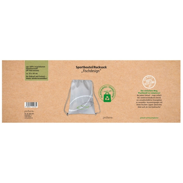 Sportbeutel "Fischdesign"