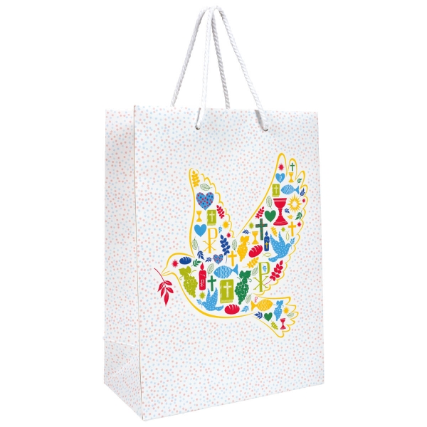 Geschenktasche "Taube" - Konfirmation/Kommunion