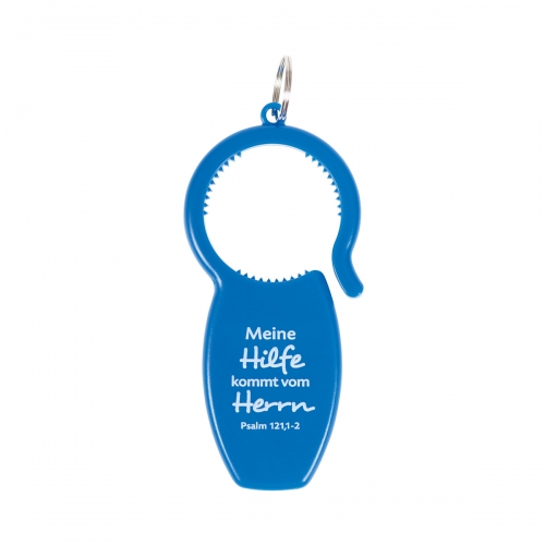 Öffnerhilfe mit Kapselheber "Meine Hilfe kommt vom Herrn"