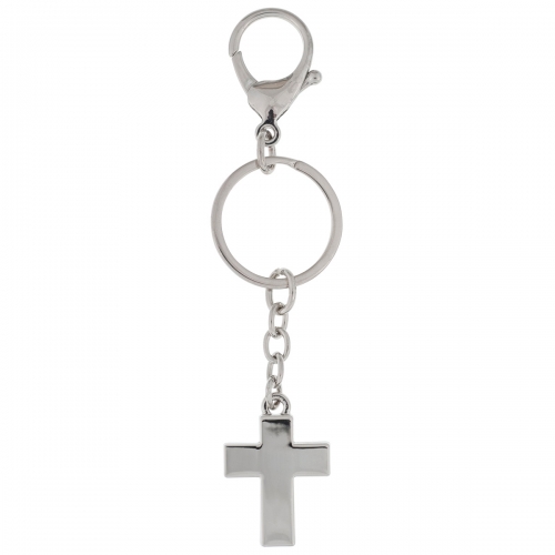 Schlüsselanhänger "Metall- Kreuz"