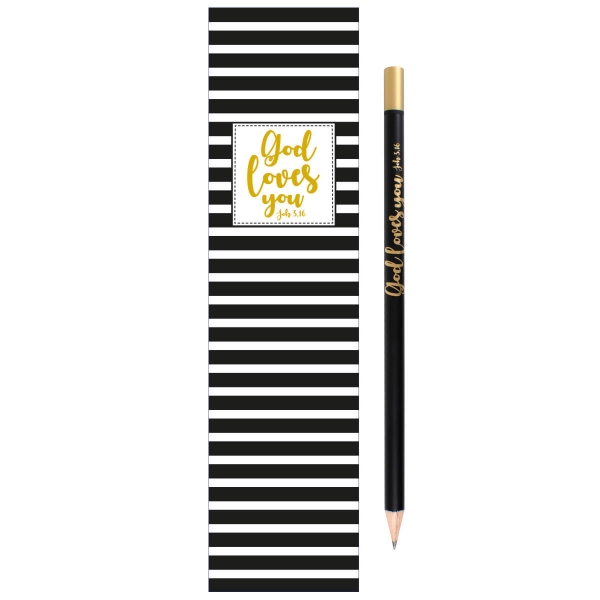 Bleistift Set "God loves you"