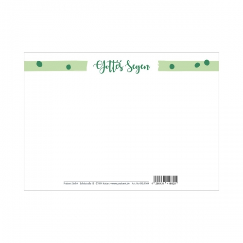 Postkarte "Der Herr segne und behüte Dich"