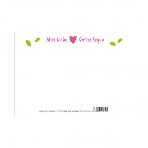 Postkarte Eule - Gott sorgt für dich!