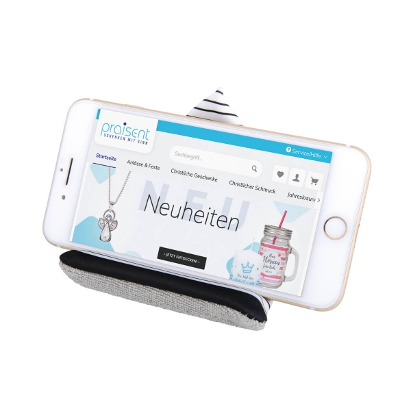 Handy Sitzsack "Von allen Seiten umgibst du mich..."