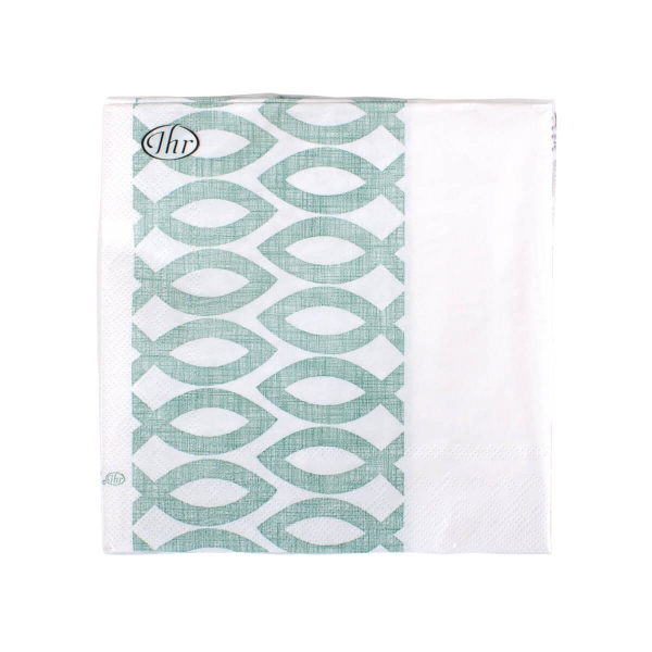 Servietten "Fisch" grün