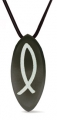 Collier aus Edelstahl "Ichthys"